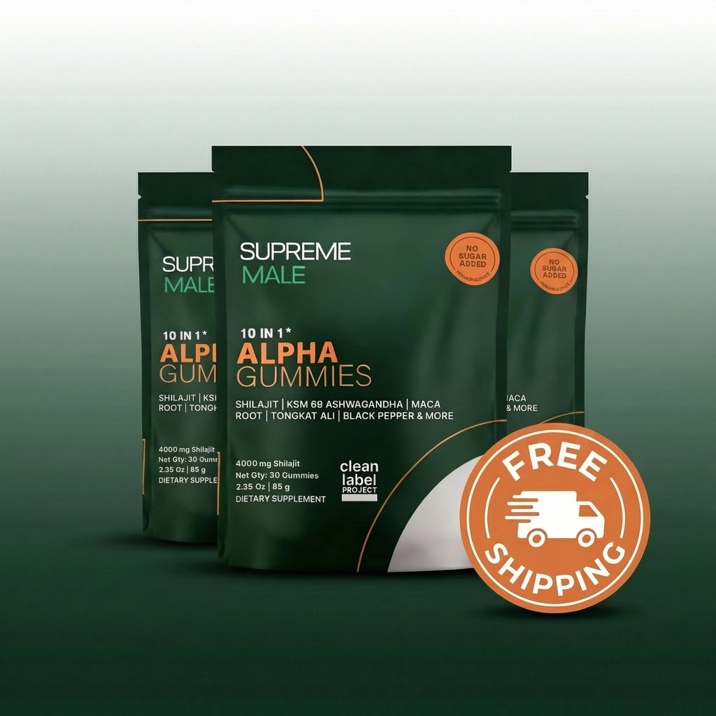 3 x SUPREMEMALE™ | 10-in-1 Performance Gummies [SALE]