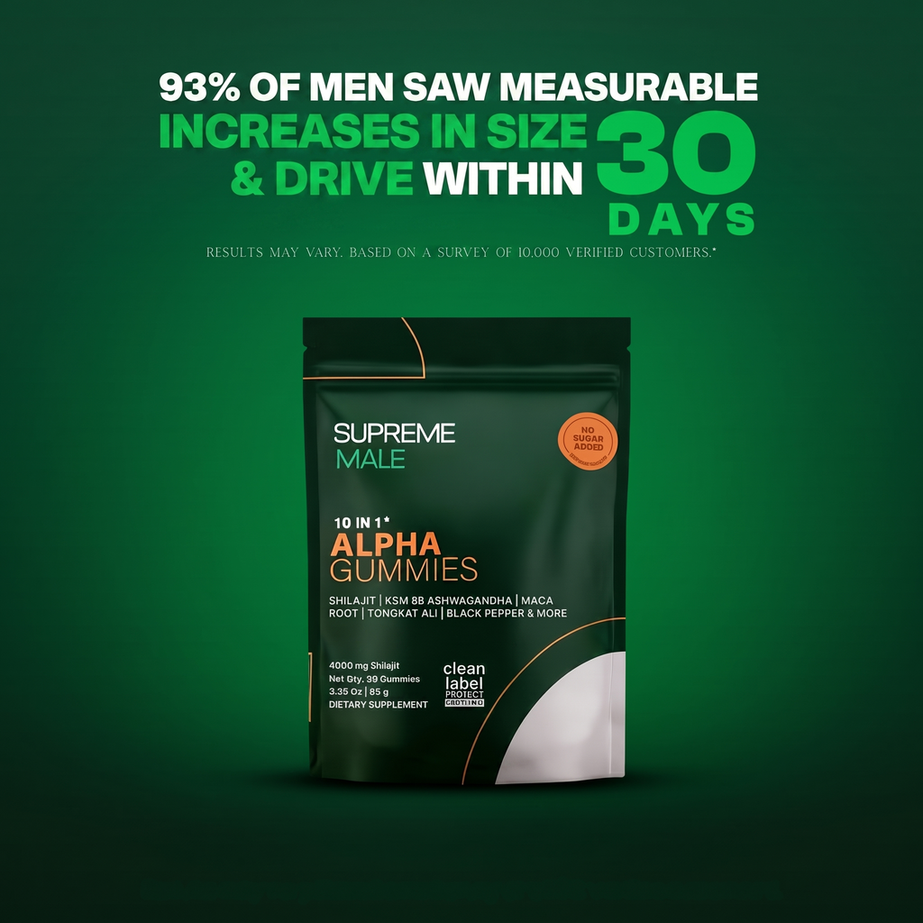 SUPREMEMALE™ | 10-In-1 Natural T-Support (SALE)